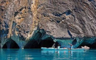 Мраморные пещеры чили Мраморные пещеры Чили: красота, созданная самой природой
