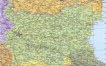 Показать на карте болгарию с городами
