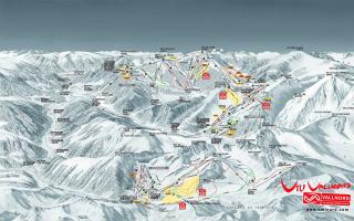 Описание горнолыжных курортов андорры Схема трасс андорра горнолыжный курорт